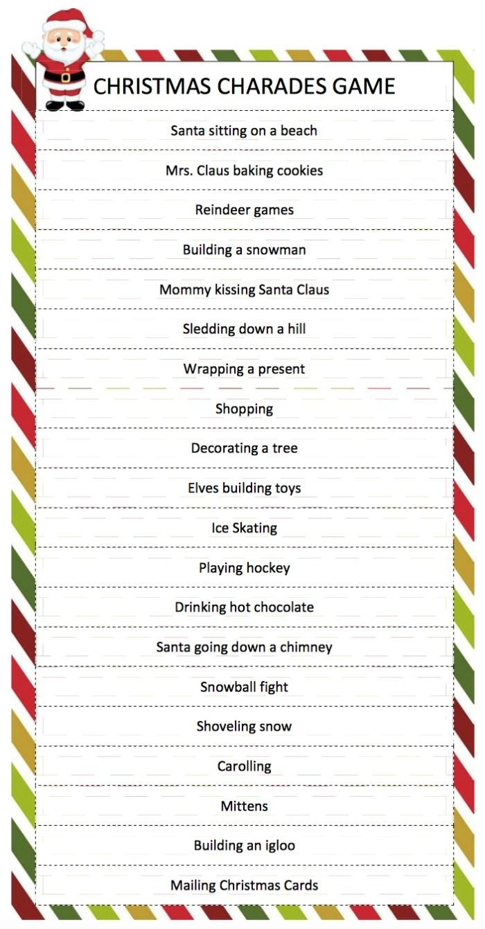 Christmas Party Games Paper 2023 New Perfect Awesome Famous Christmas
