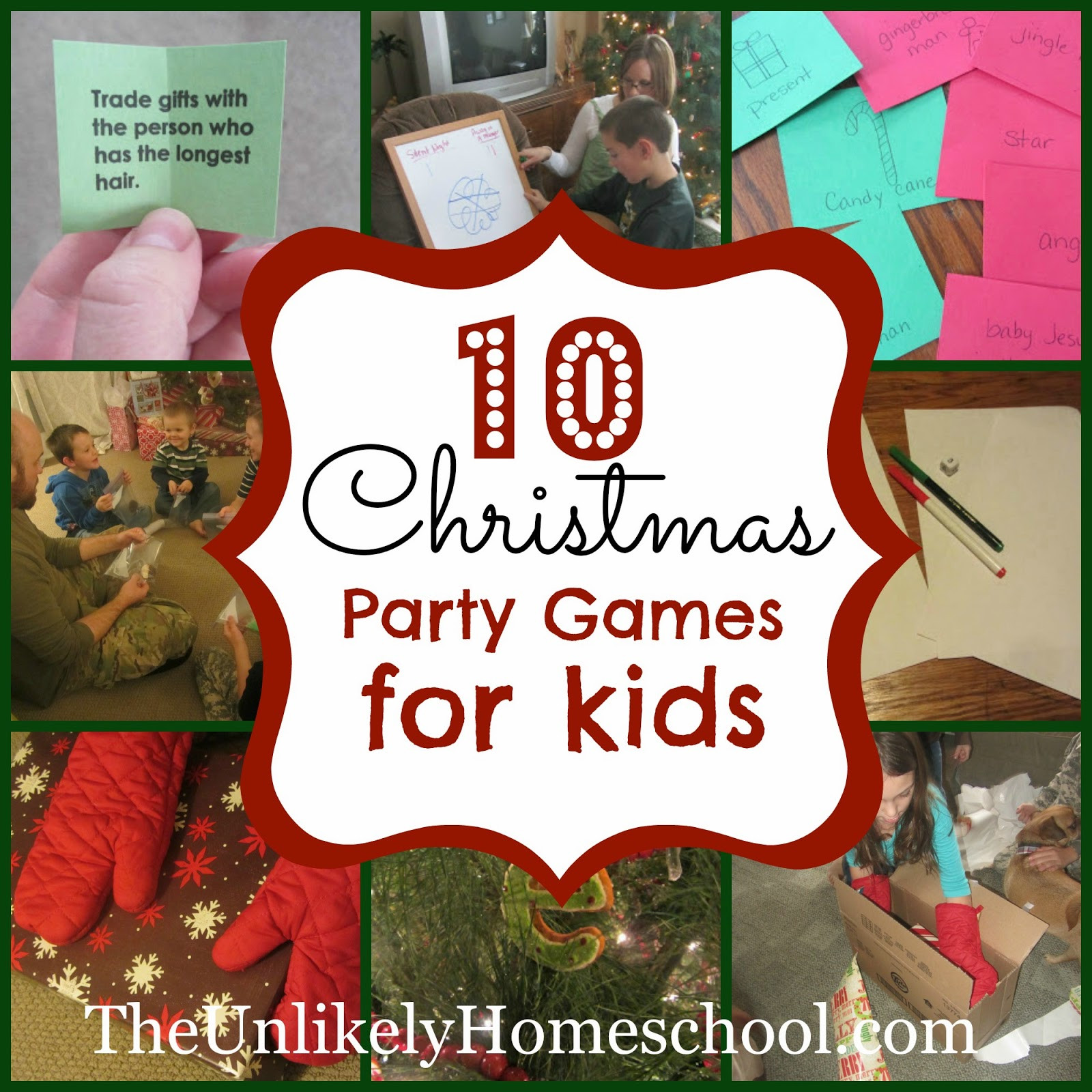 Holiday Party Games For Kids
 The Unlikely Homeschool 10 Christmas Party Games for Kids