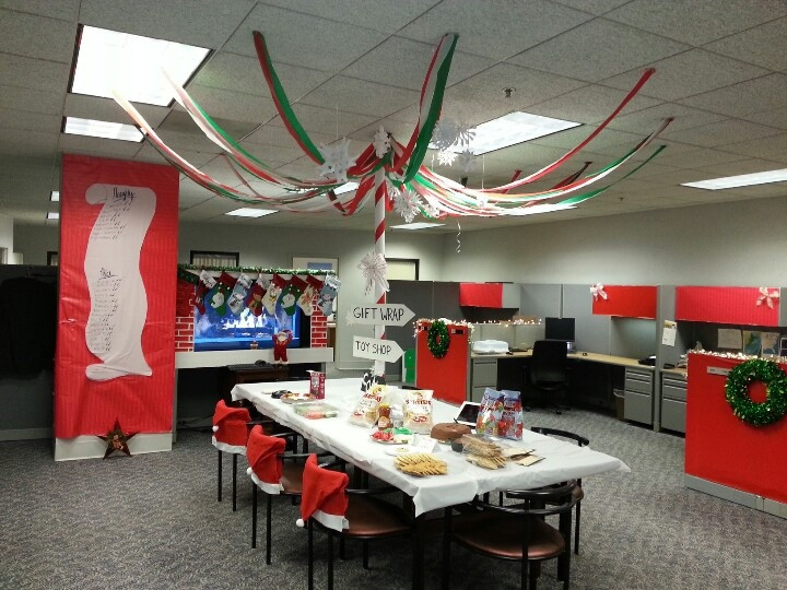 Holiday Party Ideas For Small Office
 office Christmas decor