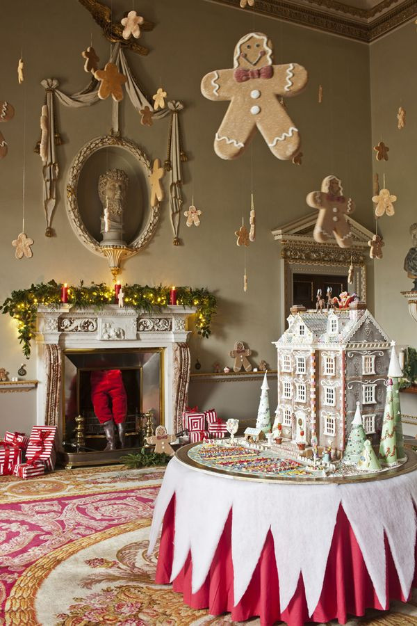 Home Christmas Party Ideas
 The gingerbread house hand made by Buns of Fun Holkham