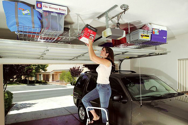 Home Depot Garage Organization
 Overhead Garage Storage