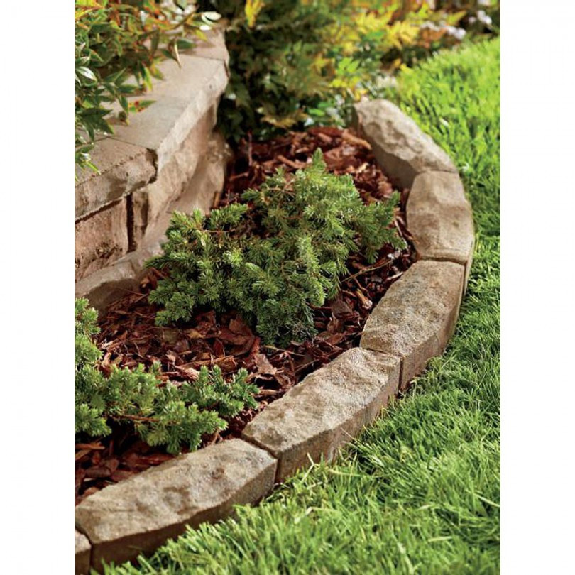 Home Depot Landscape Edging
 Landscaping How To Install Home Depot Stone Edging For