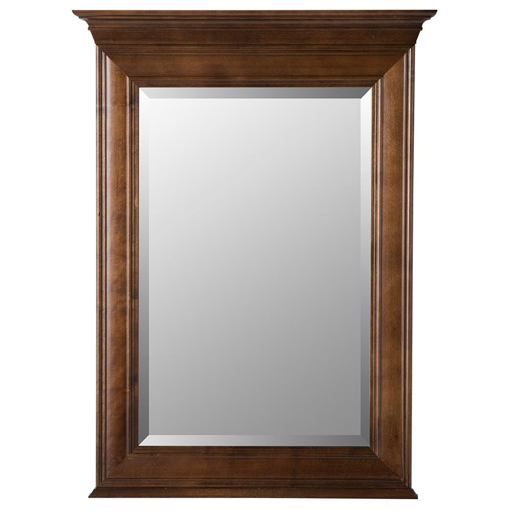 Home Depot Mirrors For Bathroom
 Home Decorators Collection Templin 30 in x 34 in Framed