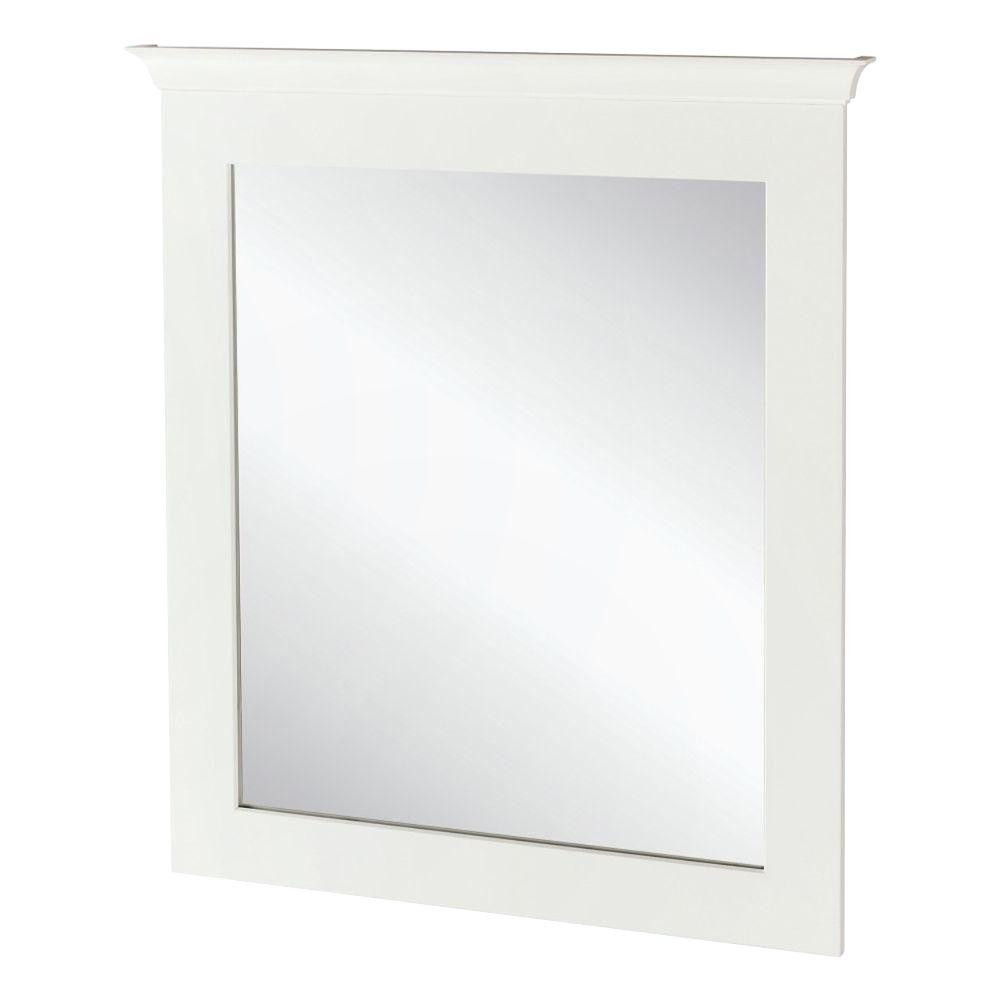 Home Depot Mirrors For Bathroom
 Home Decorators Collection Creeley 30 in x 34 in Framed