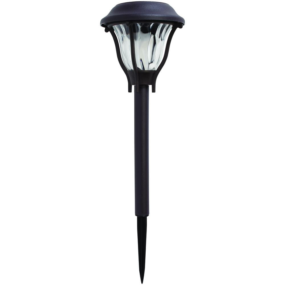 Home Depot Solar Landscape Lights
 Hampton Bay Solar Bronze Outdoor Integrated LED Landscape