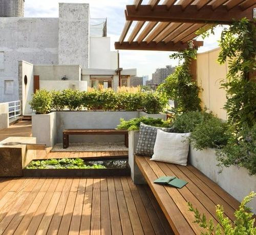 Home Terrace Landscape Terrace Garden Modern Roof Home Terrace Garden in