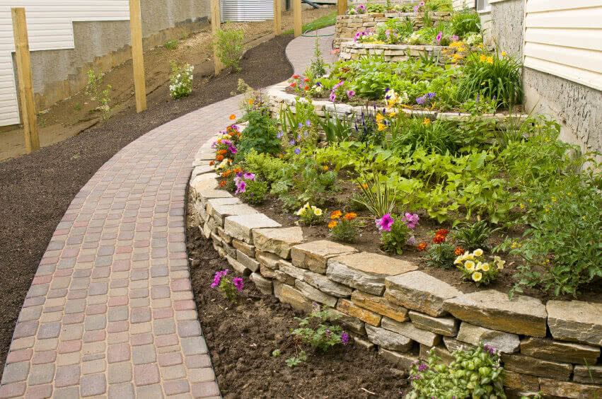 Home Terrace Landscape Erosion Control 5 Ways to Prevent Soil Erosion During