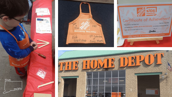 Homedepot Kids Craft
 Kids Workshop at The Home Depot