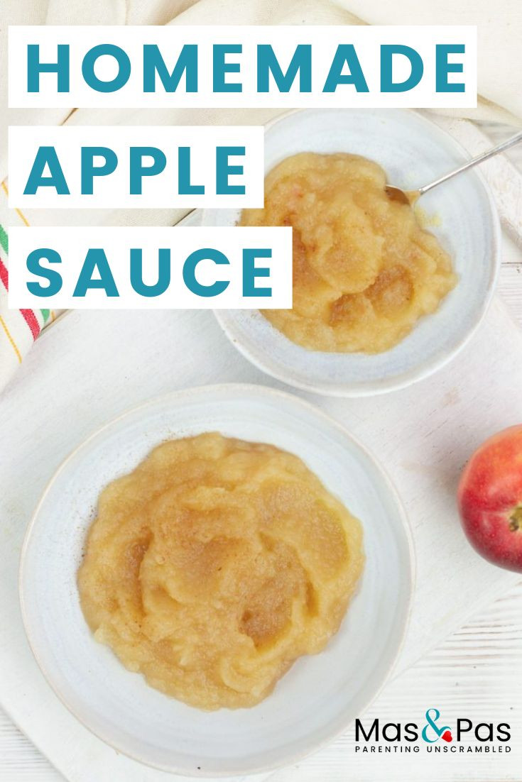 Homemade Applesauce For Baby
 Homemade apple sauce Recipe