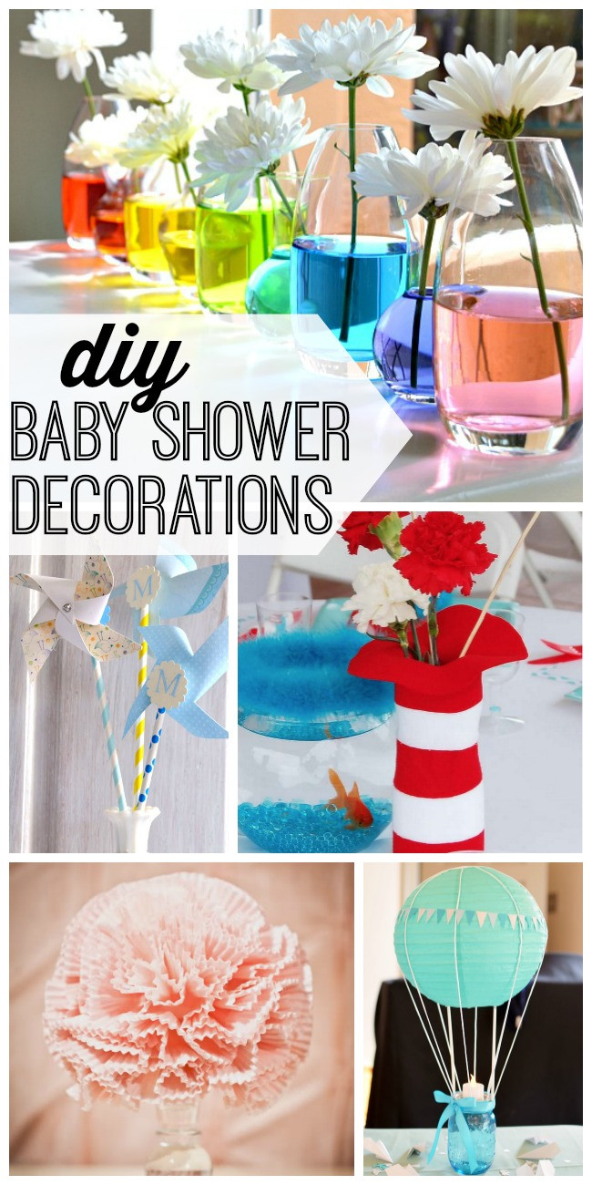 Homemade Baby Shower Decorations Ideas
 DIY Baby Shower Decorations My Life and Kids