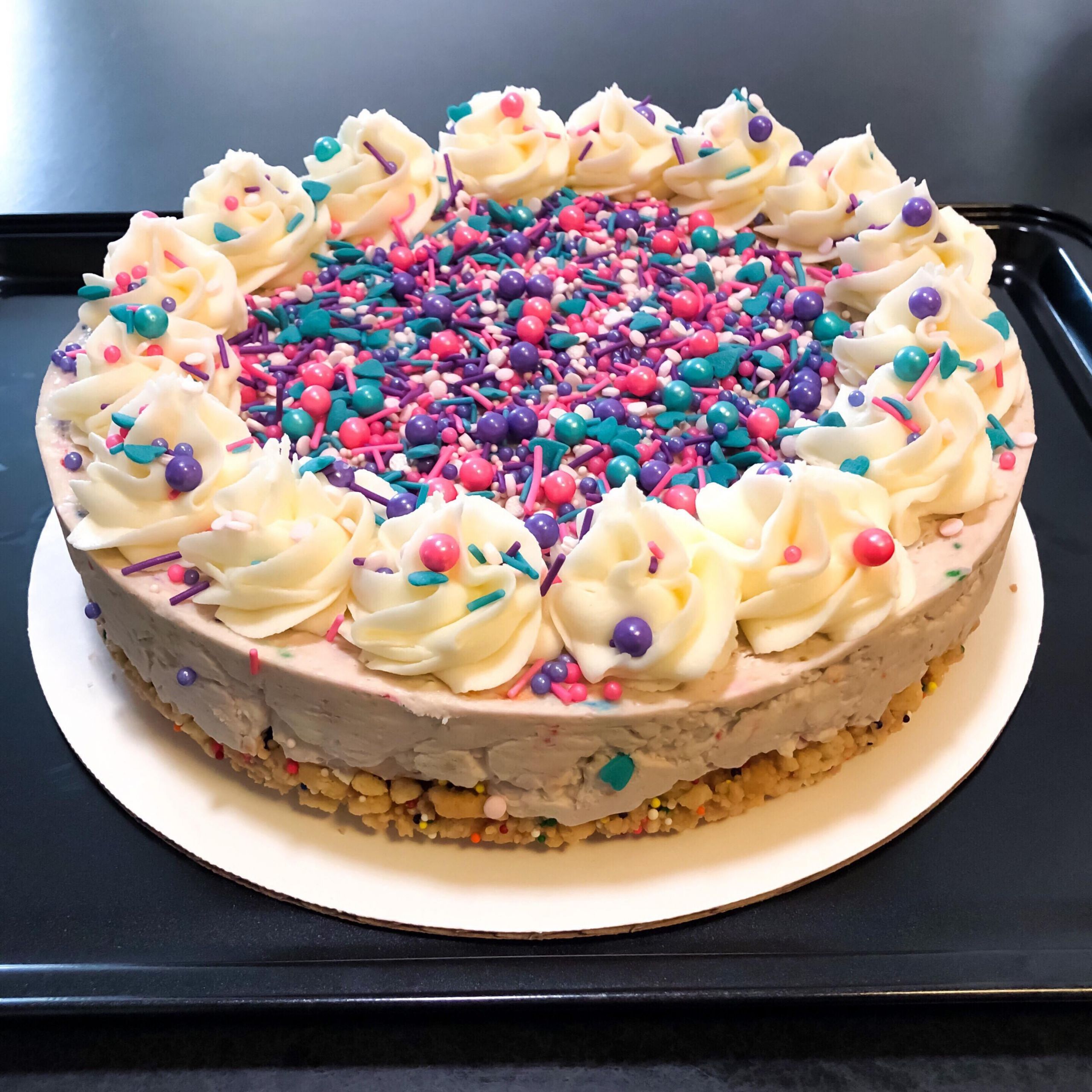 Homemade Birthday Cakes
 [Homemade] Birthday Cake Cheesecake food