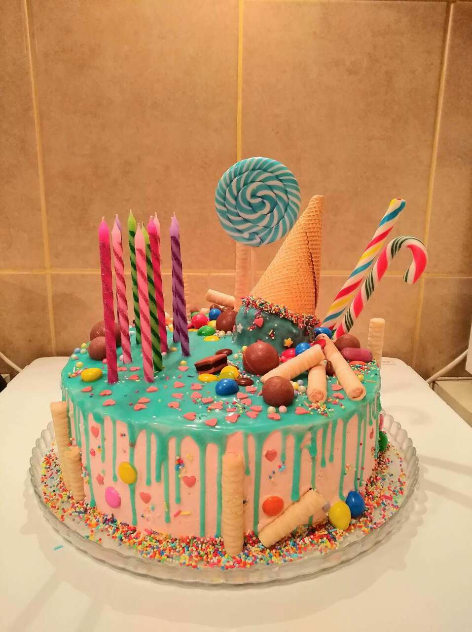 Homemade Birthday Cakes
 [Homemade] Birthday Cake food