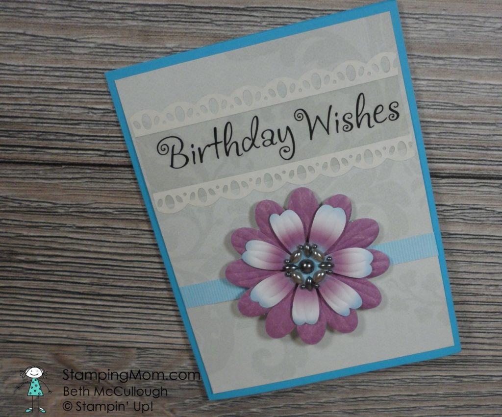 Homemade Birthday Cards For Mom
 My homemade birthday cards – Stamping Mom