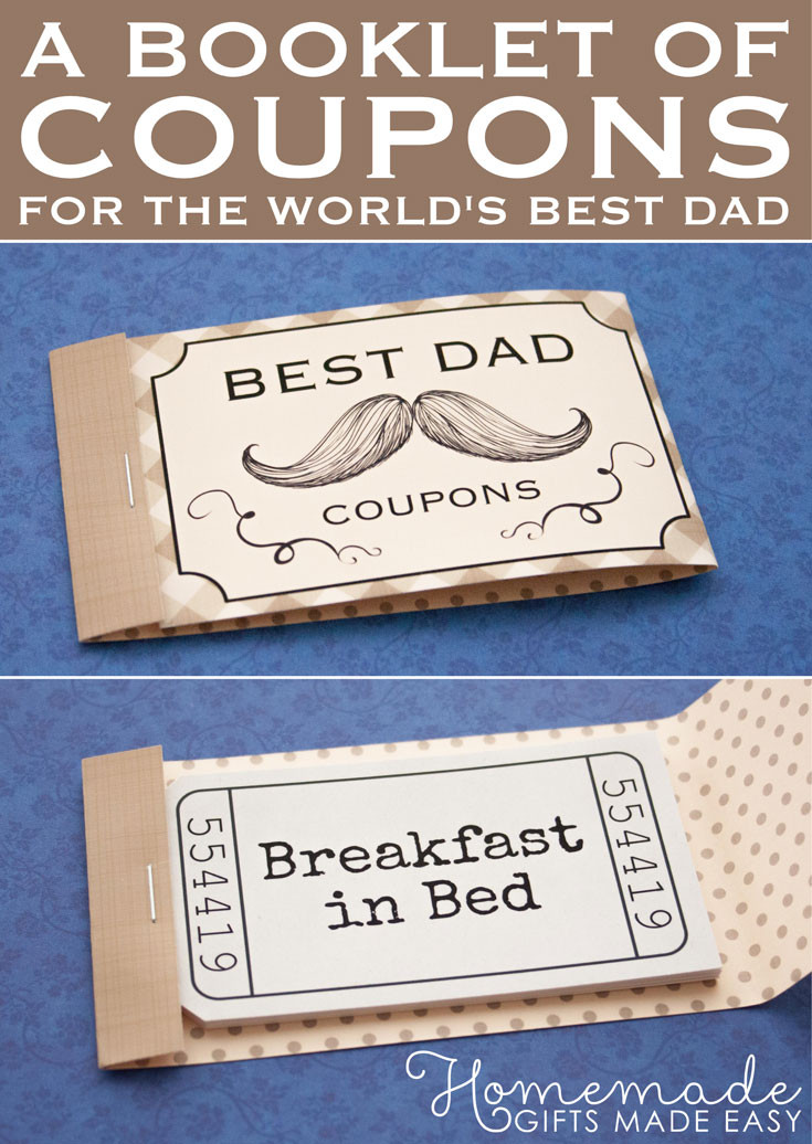 Homemade Birthday Gifts For Dad
 Christmas Gift Ideas for Husband