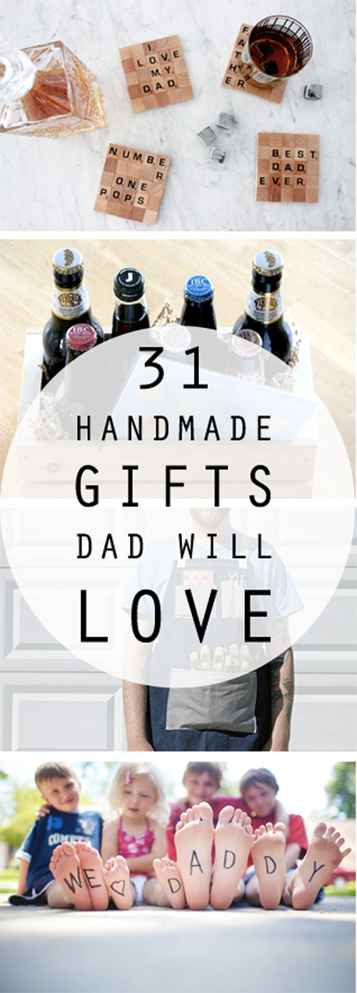 Homemade Birthday Gifts For Dad
 31 Handmade Gifts Dad Will Love With images