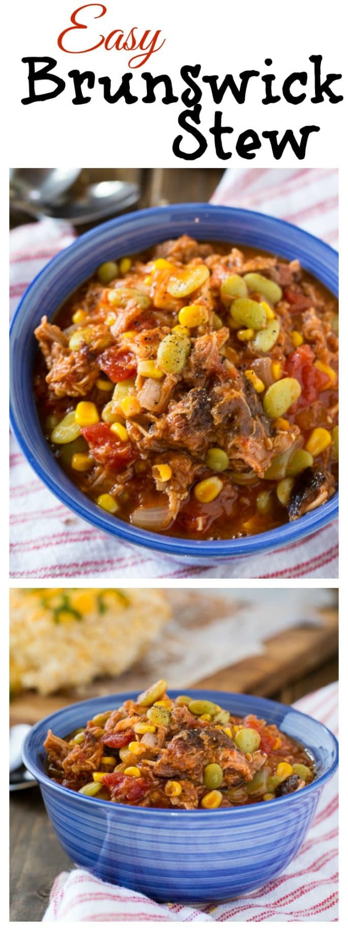 Homemade Brunswick Stew
 Easy Brunswick Stew Recipe Spicy Southern Kitchen