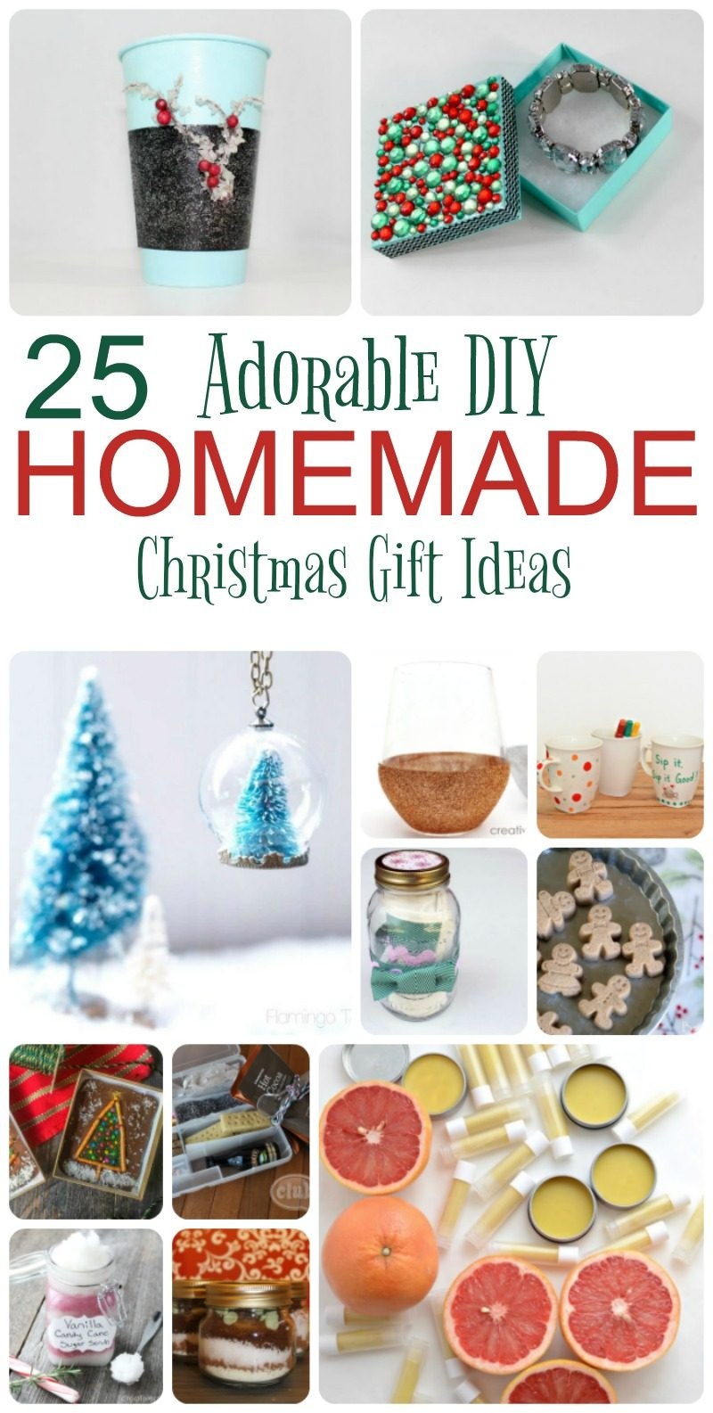 Homemade Christmas Gifts For Kids To Make
 25 Adorable Homemade Gifts to Make for Christmas Pretty