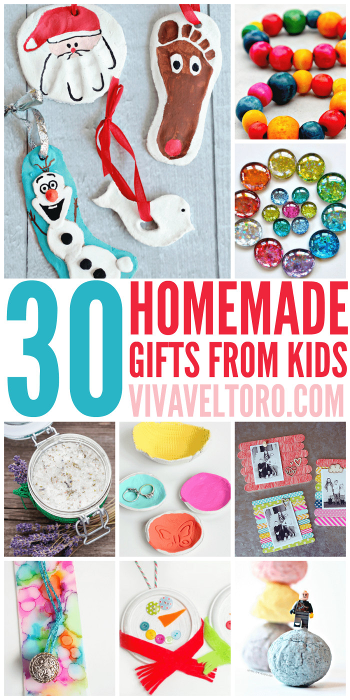 Homemade Christmas Gifts For Kids To Make
 30 Homemade Gifts from Kids Viva Veltoro