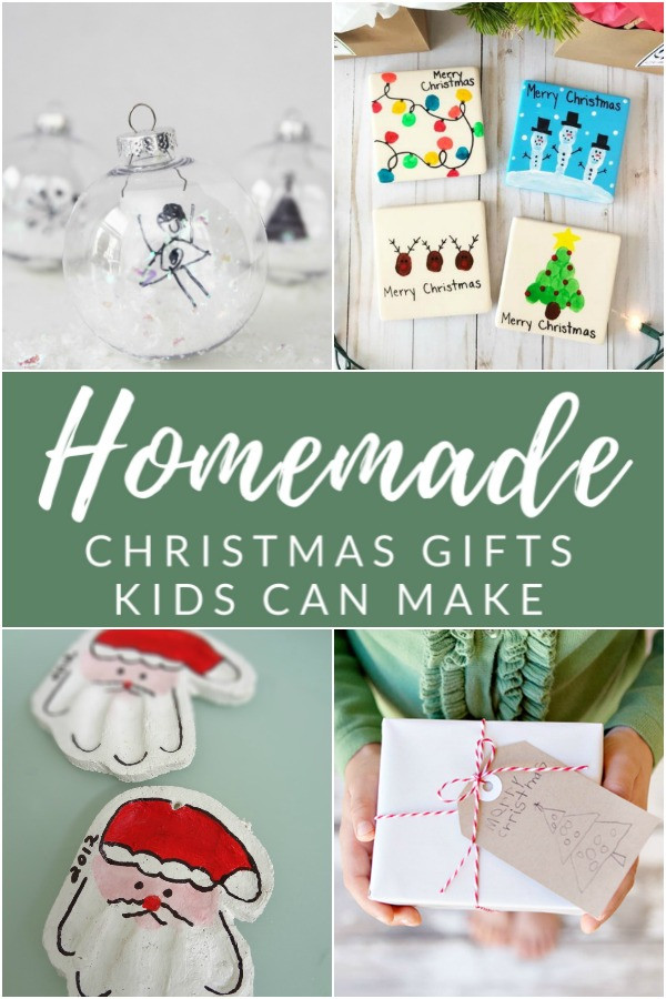 Homemade Christmas Gifts For Kids To Make
 12 Sentimental Homemade Christmas Gifts from Kids The