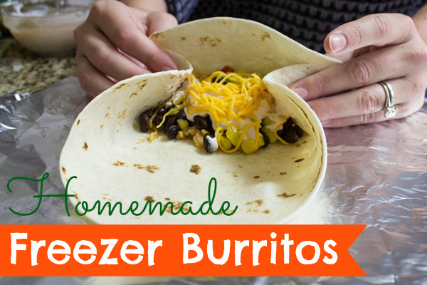 Homemade Freezer Burritos
 the Realistic Organizer Homemade Freezer Burritos