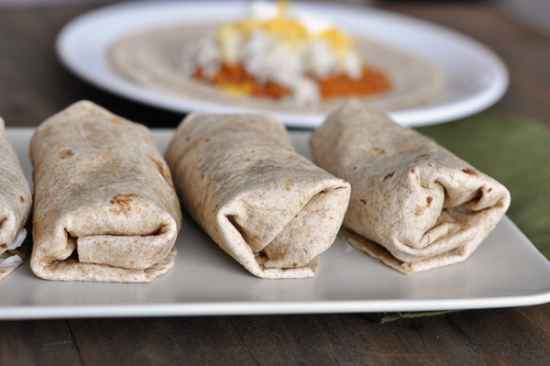 Homemade Freezer Burritos
 18 Delicious Recipes For Homemade Freezer Burritos