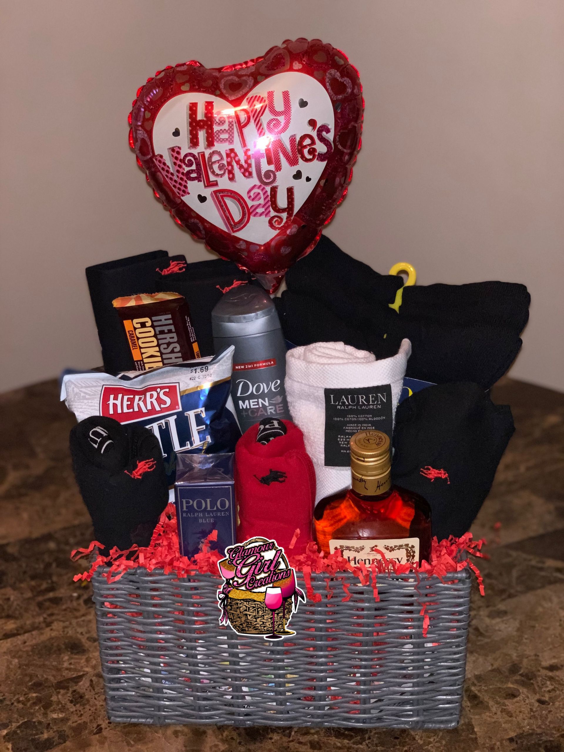 Homemade Gift Basket Ideas For Boyfriend
 Small Polo Basket With images