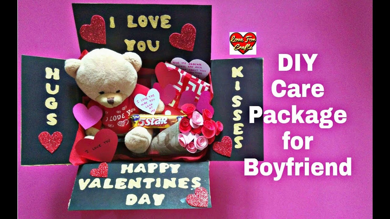 Homemade Gift Ideas For Boyfriend For Valentines Day
 DIY Care Package for Boyfriend