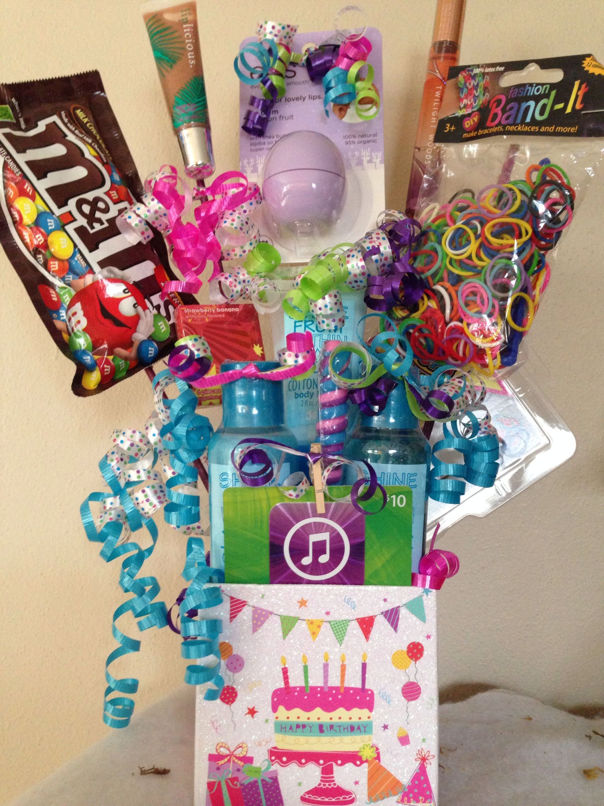 Homemade Gift Ideas For Girls
 Girl birthday t basket …