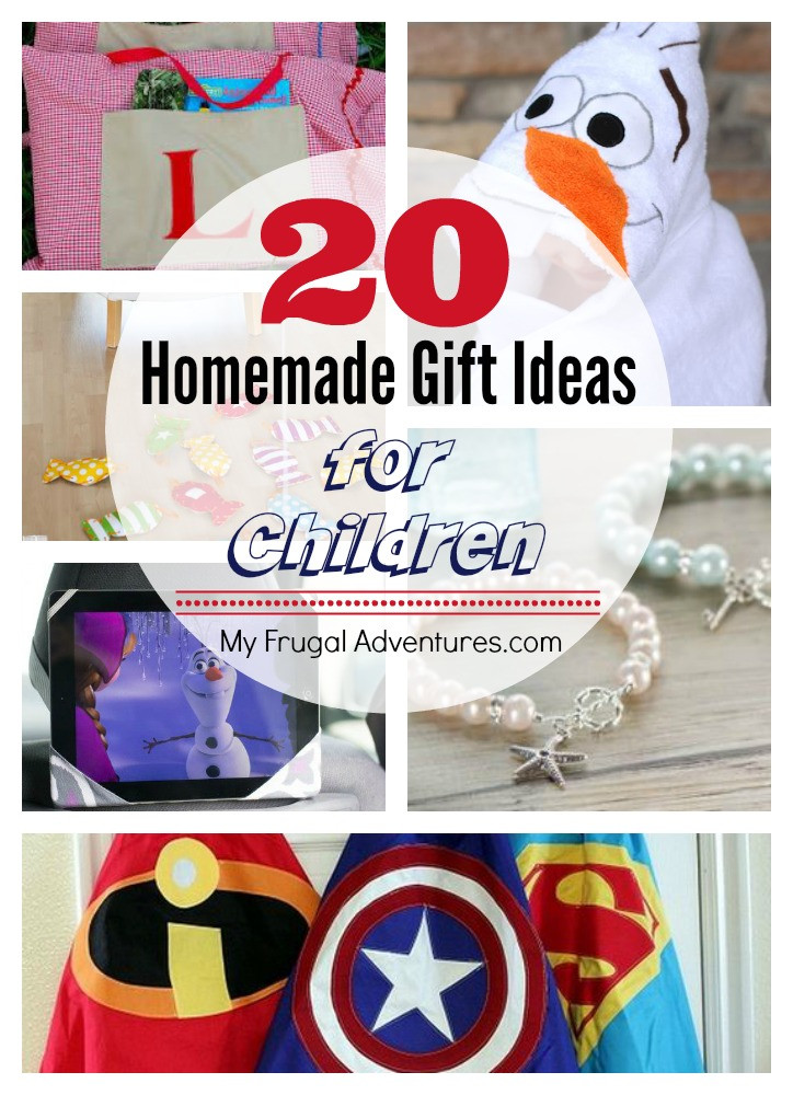 Homemade Gifts For Children
 20 AWESOME Homemade Gift Ideas for Children My Frugal