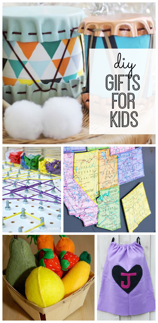 Homemade Gifts For Children
 DIY Gifts for Kids My Life and Kids