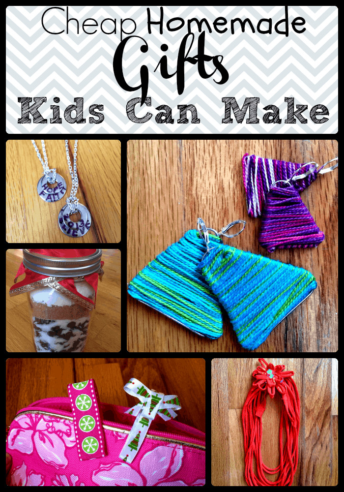 Homemade Gifts For Children
 Cheap Homemade Gifts Kids Can Make
