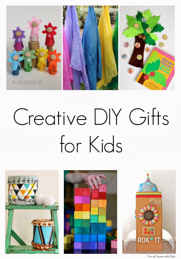 Homemade Gifts For Children
 Creative DIY Gifts for Kids