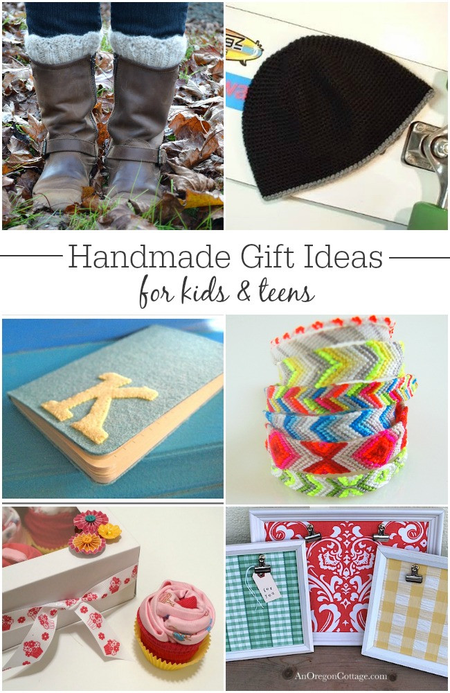 Homemade Gifts For Children
 25 Handmade Gift Ideas for Kids and Teens