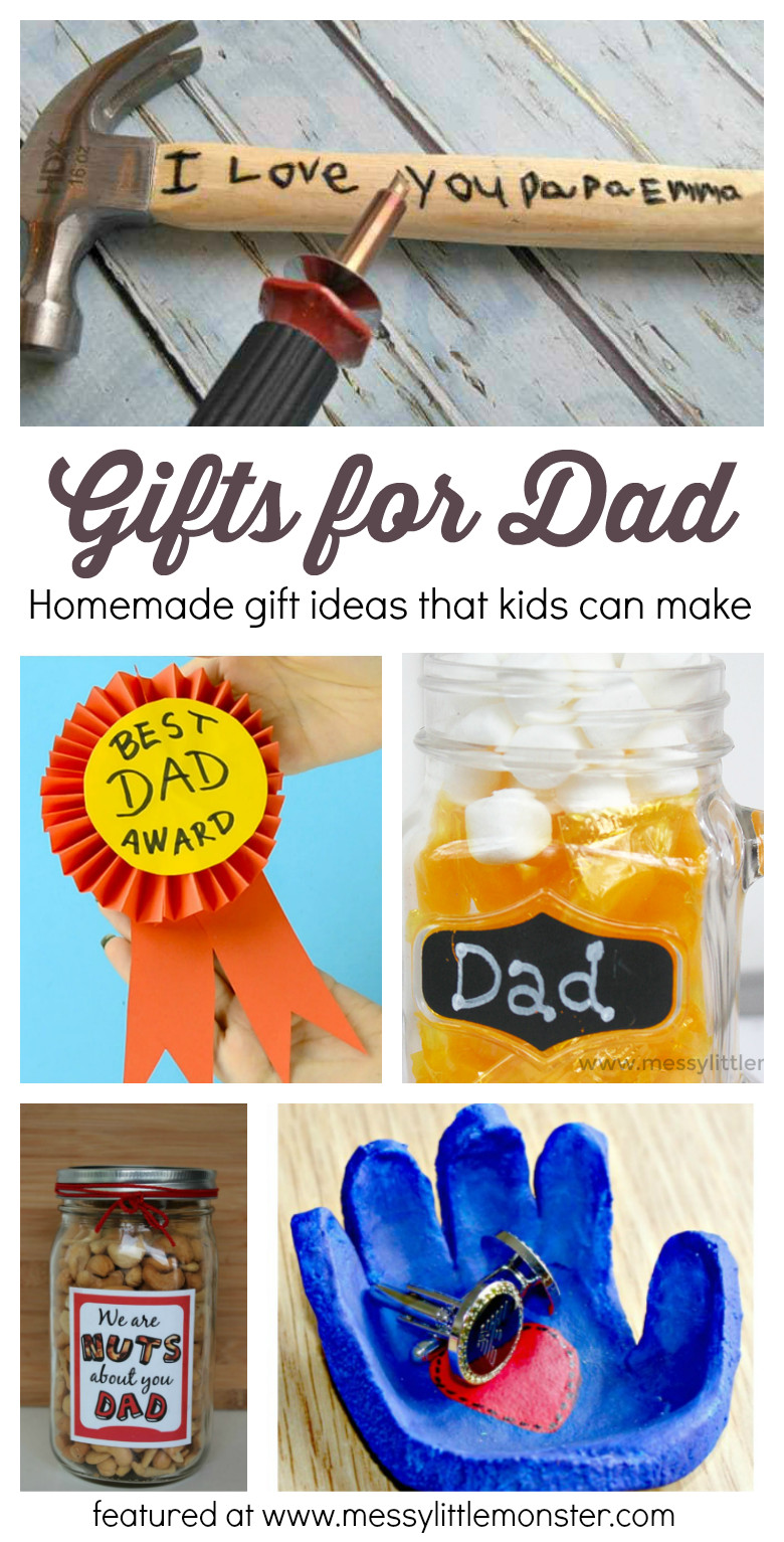 Homemade Gifts For Children
 Gifts For Dad From Kids Homemade Gift Ideas That Kids