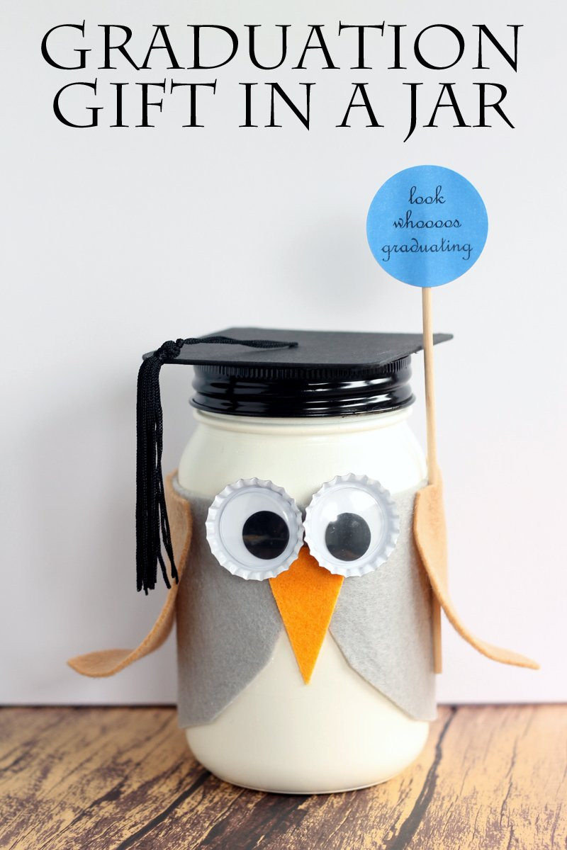 Homemade Graduation Gift Ideas
 Graduation Mason Jar Gift The Country Chic Cottage