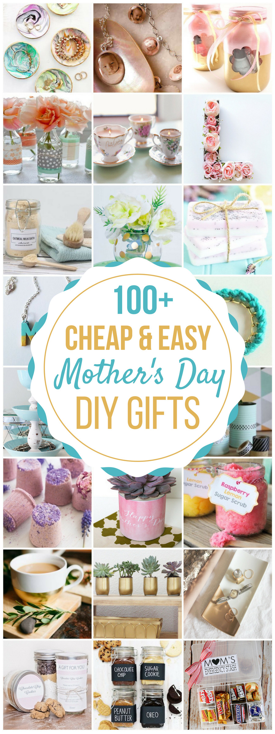 Homemade Mother'S Day Gift Ideas
 100 Cheap & Easy DIY Mother s Day Gifts Prudent Penny