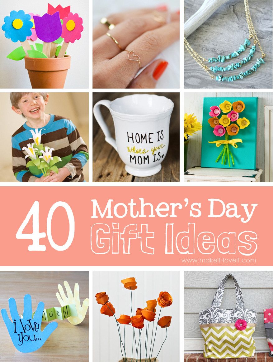 Homemade Mother'S Day Gift Ideas
 40 Homemade Mother s Day Gift Ideas