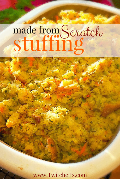 Homemade Thanksgiving Stuffing Recipe
 Homemade Thanksgiving Stuffing from Scratch Twitchetts