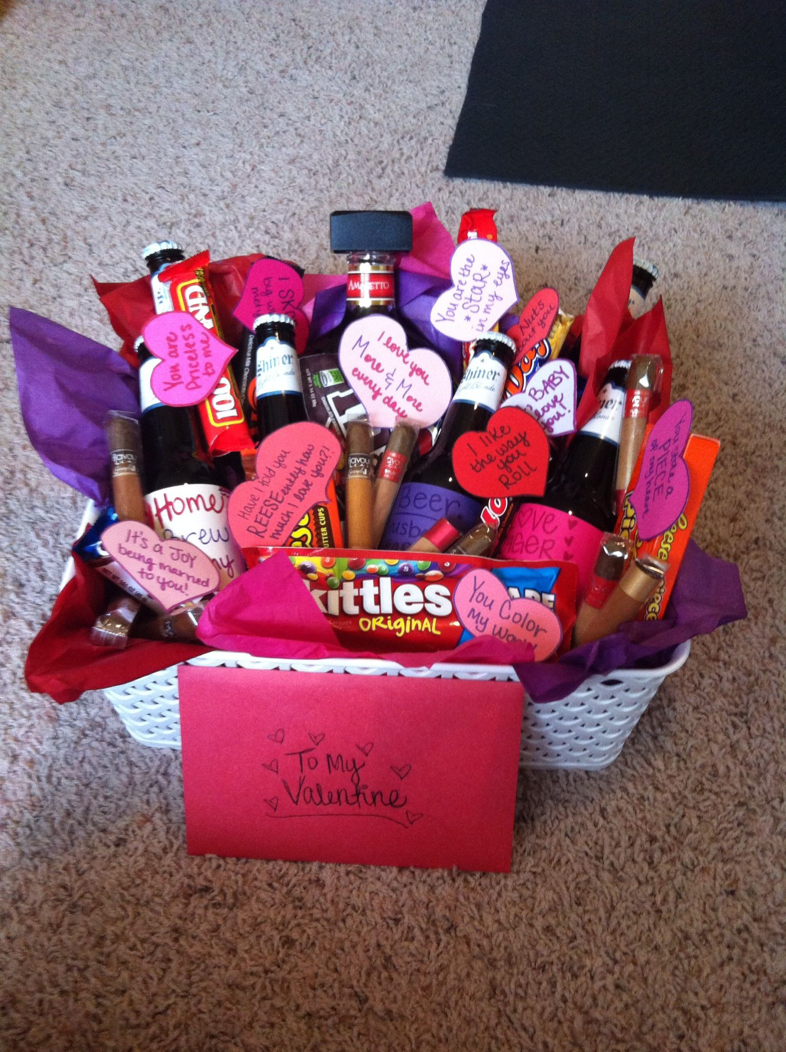 Homemade Valentine Gift Ideas For Her
 Valentines day t basket