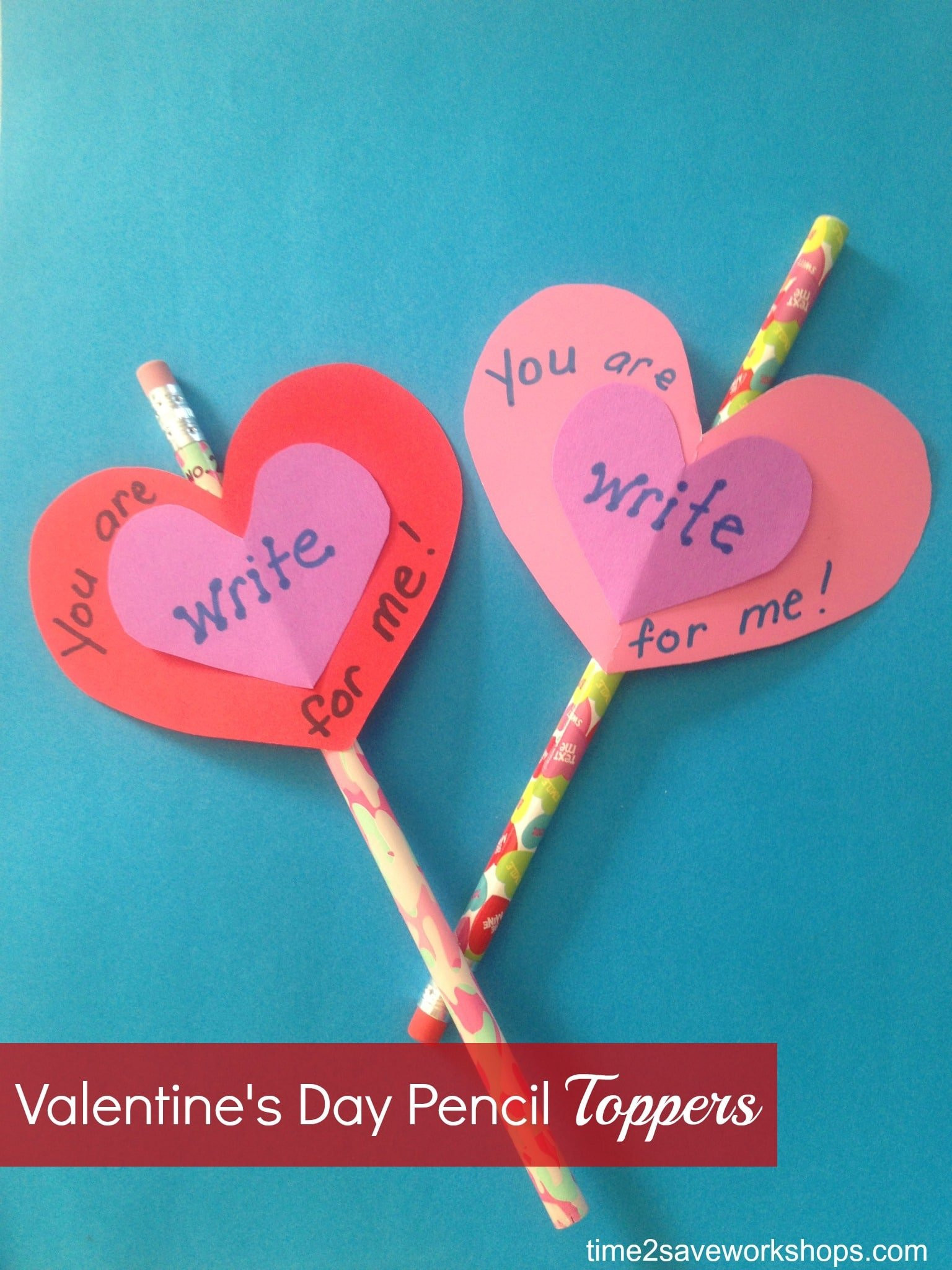 Homemade Valentine Gifts For Kids
 Homemade Valentine Ideas DIY Valentine s Day Pencil