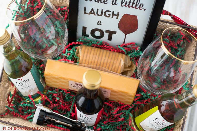 Homemade Wine Gift Basket Ideas
 DIY Wine Gift Basket Ideas Flour My Face