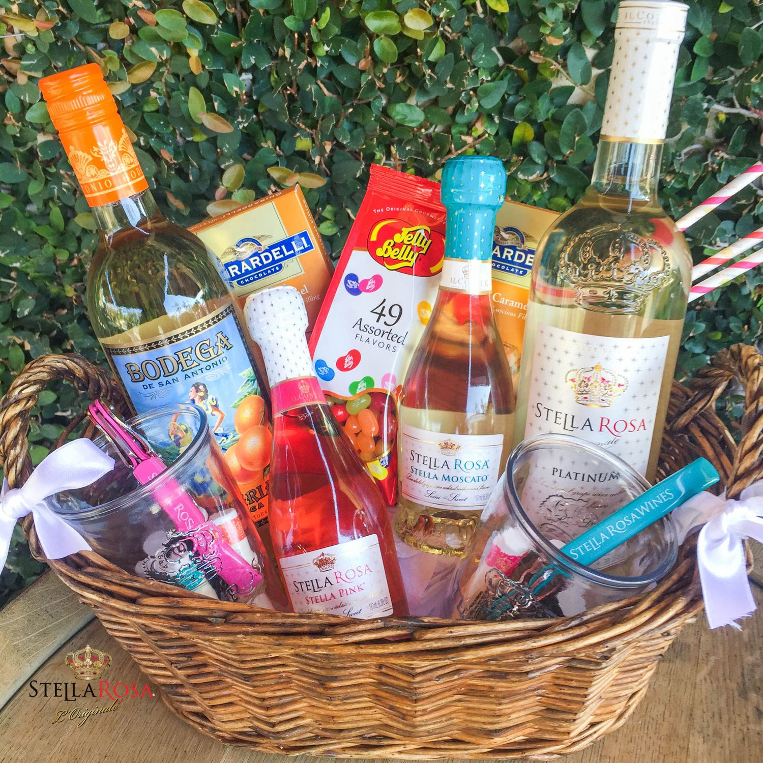 Homemade Wine Gift Basket Ideas
 DIY STELLA ROSA GIFT BASKET