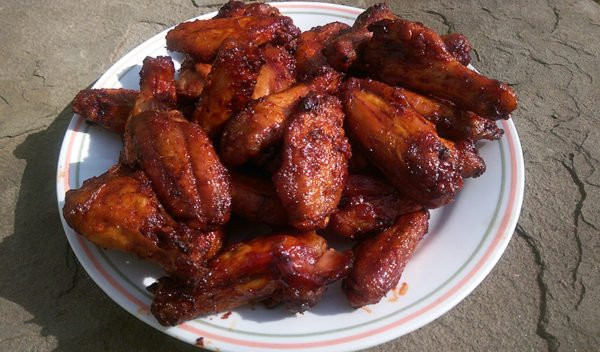 Honey Bbq Wing Sauce Recipe
 Alpha Wings with Garlic Honey BBQ Sauce BBQ Guru Recipe