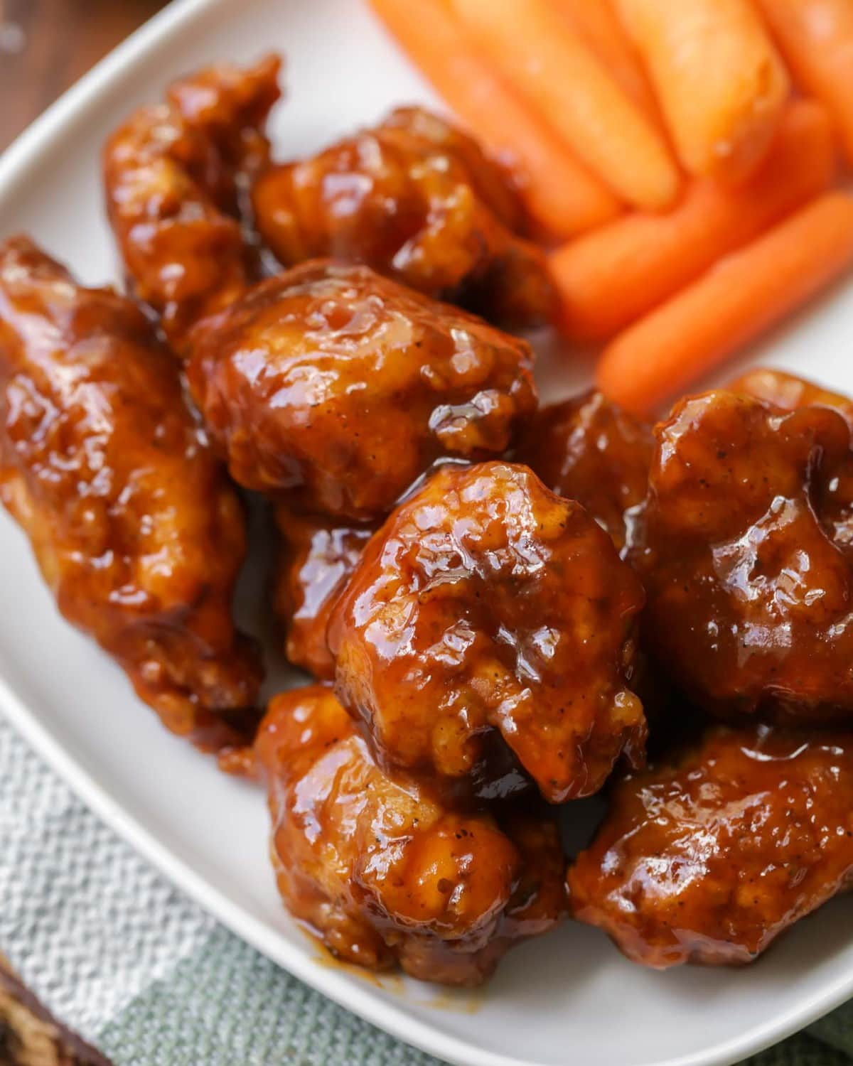 Honey Bbq Wing Sauce Recipe
 Boneless Honey BBQ Wings So Simple and Delicious