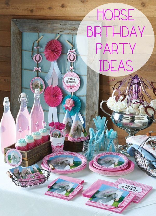 Horse Birthday Party Decorations
 pony party ideas Horse Birthday Party Ideas