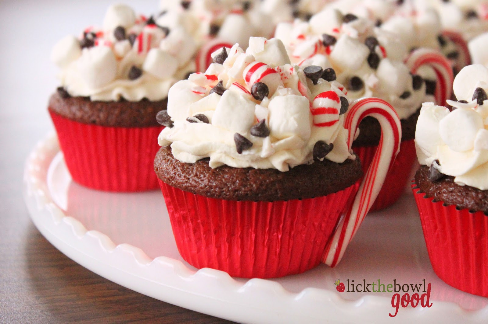 Hot Chocolate Cupcakes
 Lick The Bowl Good Hot Cocoa Cupcakes for People