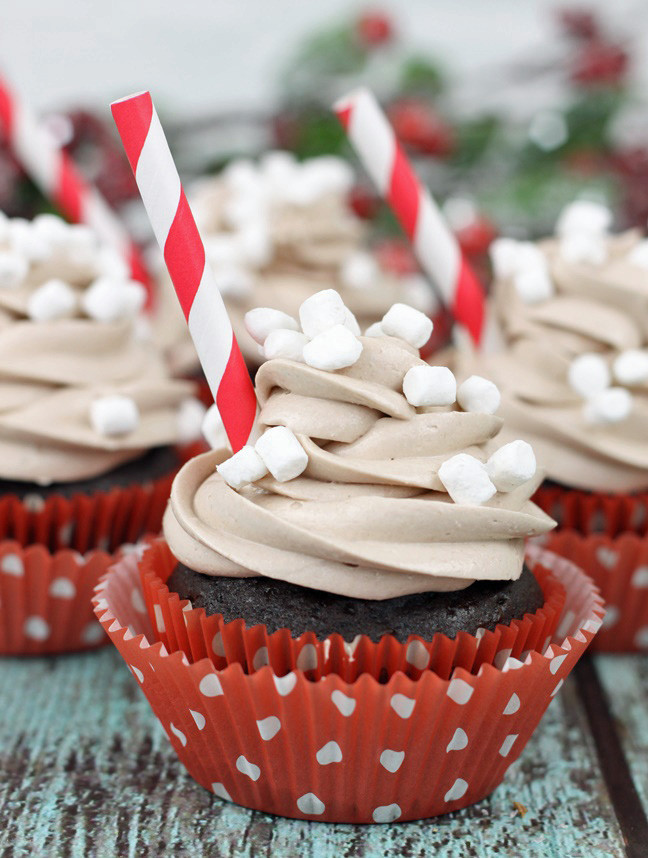 Hot Chocolate Cupcakes
 Hot Cocoa Cupcakes Recipe