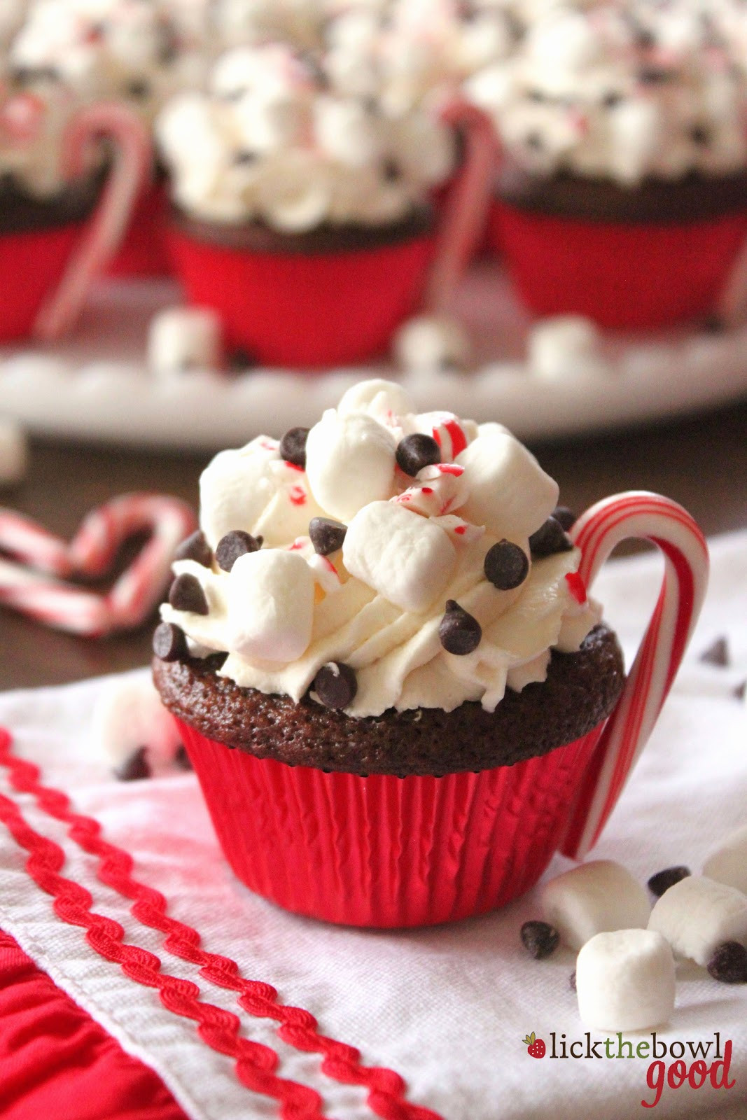 Hot Chocolate Cupcakes
 Lick The Bowl Good Hot Cocoa Cupcakes for People