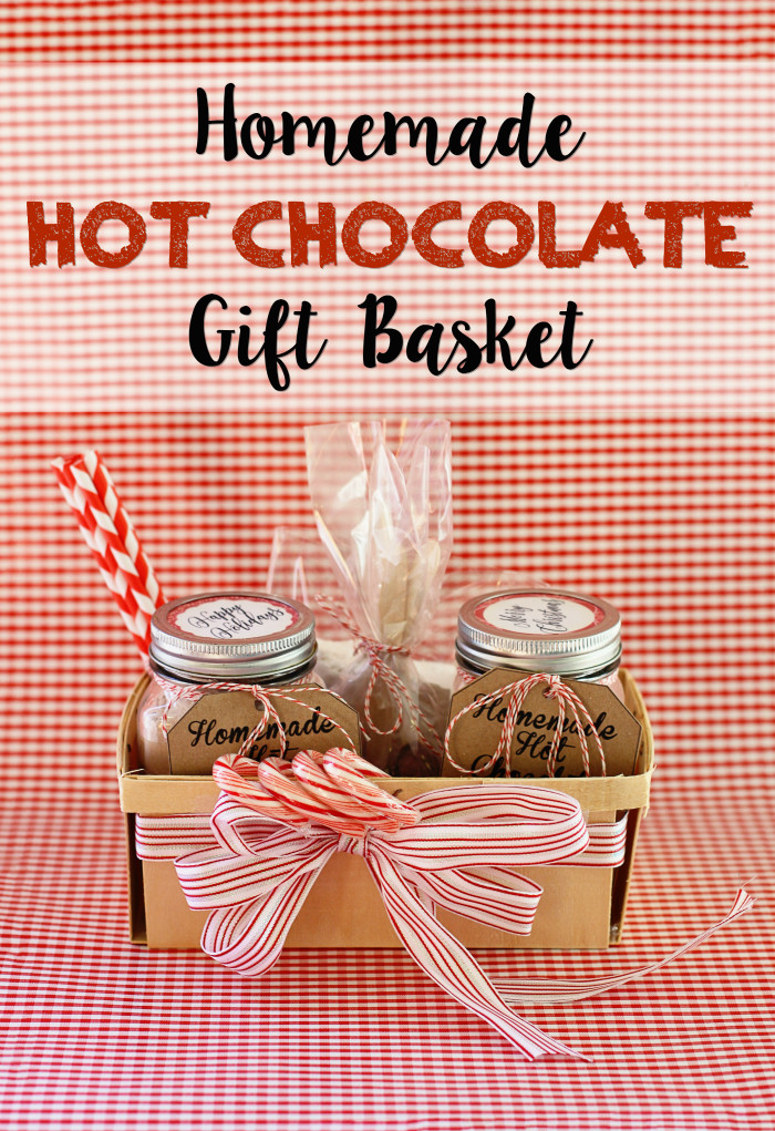 Hot Chocolate Gift Basket Ideas
 Running from the Law DIY Homemade Hot Chocolate Gift Basket