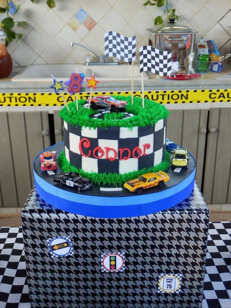 Hot Wheels Birthday Decorations
 Hot Wheels Birthday Party Ideas 10 of 28